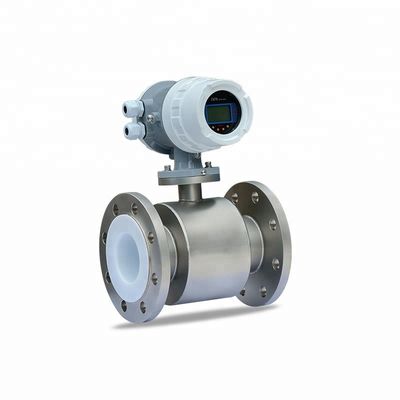 Insertion Sea Water LCD Display Electromagnetic Flow Meter With 4-20mA