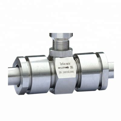 Liquid nitrogen gas smart turbine flow meter