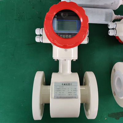 Flow Rate 50Pa~10MPa Electromagnetic Flow Meter LCD Display Fischer Porter