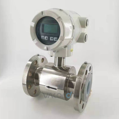 Tri Clamp Lpg Itron Water Electromagnetic Flow Meter Agricultural Using