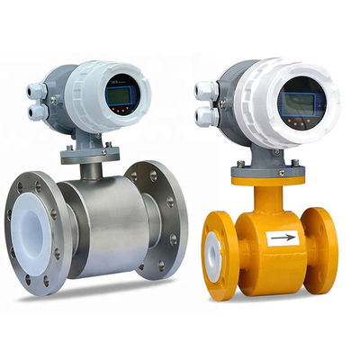 4-20mA Integrated Magnetic Flow Meter With HART 0.3~15m/S Flow Measurement Range