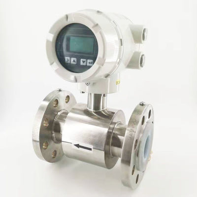 Dn300 250mm Mag Flow Water Meter Sanitary Grout Magnetic Flowmeter