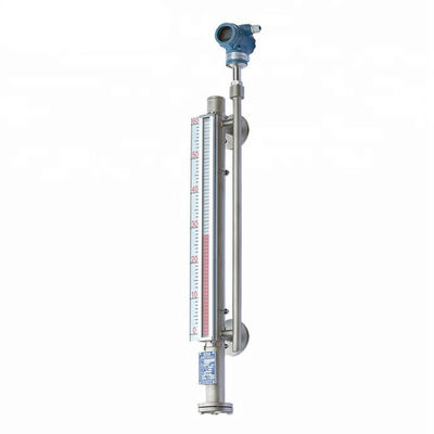 Vertical Magnetic Type Level Gauge PTFE Lined Gas Level Magnetic Indicator