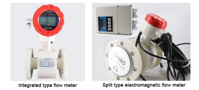 Flow Element Display Flow Indicator And Lcd Display Electromagnetic Flowmeter Transmitter
