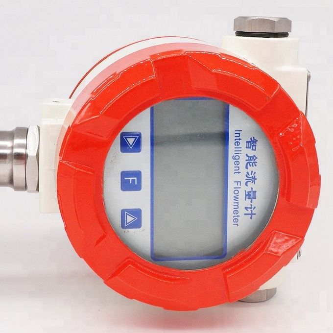Liquid Nitrogen Gas Turbine Flow Meter With Flange Connected
