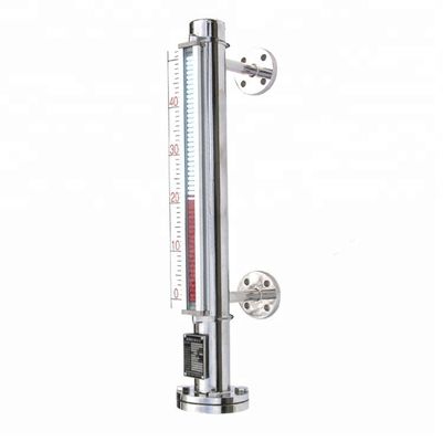 Local Display Reliable Water Tank Magnetic Level Gauge
