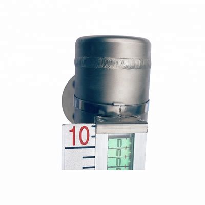 IP65 Side Mounted Magnetic Gas Level Indicator With 4-20mA