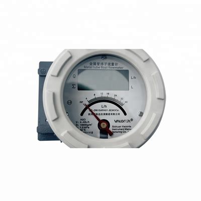 Metal Tube Variable Area Flow Meter 1.5 Standard Accuracy With 5-10 Years Lifetime