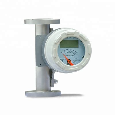 Low Flow Rate Rotameter Gas Flow Meter Flange Connection For Industrial