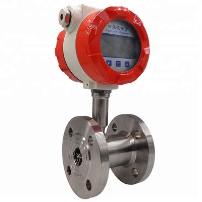 liquid turbine flow meter Air Flange Connected Lpg Turbine Flow Meter