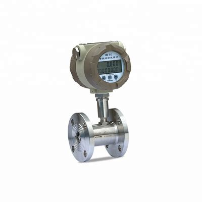 Inline Turbine Flow Meter High Accuracy Easy To Disassemble And Clean
