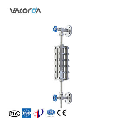 Fuel Sight Glass Level Gauge High Precision With Flange DN20 3/4&quot; Connect