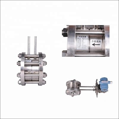 Steam Orifice Plate Flowmeter With Stainless Steel Or Carbon Steel Chamber Material