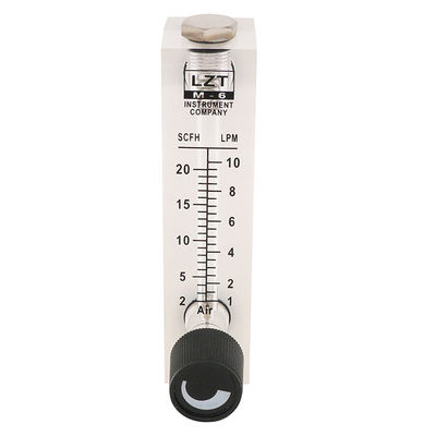 LZT Series Acrylic Liquid Glass Tube Rotameter Water Flow Meter For Industrial