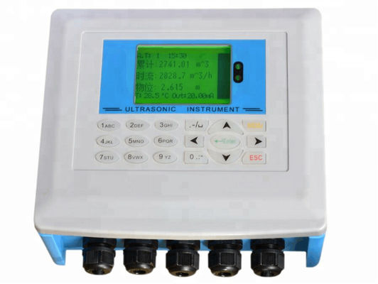 RS485/RS232 Ultrasonic Flow Meter Convenient And Compact For Many Field