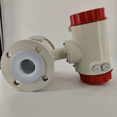 ISO 4-20mA Electromagnetic Water Flow Meter With Flange Connection