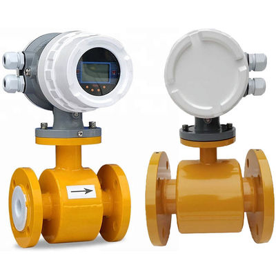 4-20mA Integrated Magnetic Flow Meter With HART 0.3~15m/S Flow Measurement Range