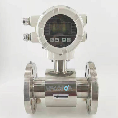 2Inch Hot Water DN2400 Mag Flow Meter Electromagnetic Flow Meter Display Convertor