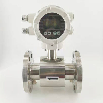 Dn1600 Insertion Water Sewage Electromagnetic Flow Meter 2 Inch 4800e Carbon