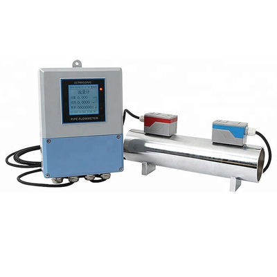Portable RS232 5.00m/s Clamp On Ultrasonic Flow Meter