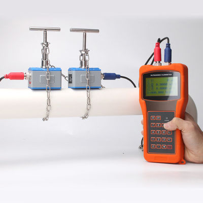 Handleheld DN15-DN6000 Clamp On Ultrasonic Flow Meter