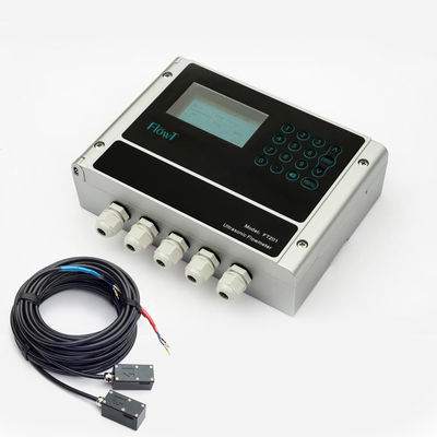 Accuracy 0.5% DN6000 Portable Ultrasonic Water Flow Meter