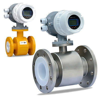 316SS Stainless Electromagnetic Flow Meter Sensor Magnetic Flowmeter