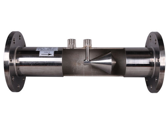 Wide Measuring Range V Cone Flow Meter Low Installation Requirements
